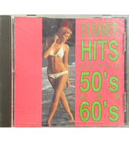 (Müzik CD sidir Plak Değildir) CD Summer Hits Of The 50's And 60's CD