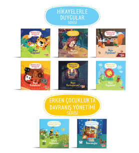2-6 Yaş Hikayelerle Duygular Serisi ve Davranış Yönetimi Serisi - Dikkat Atölyesi Yayınları
