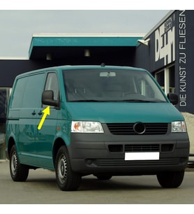 VW Transporter T5 2004-2009 Sağ Dış Dikiz Aynası Komple 7H1857508A