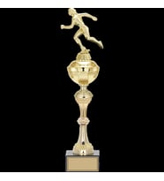 ODAK KUPA - Figürlü Kupalar - Atletizm Kadın Figürlü Kupalar FG-061 B - 48 cm