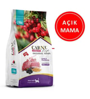 Carni Life Kızılcık Kuzu Etli ve Böğürtlenli Yetişkin Kedi Maması 1 Kg AÇIK