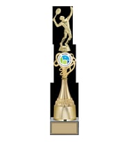 ODAK KUPA - Figürlü Kupalar - Tenis Erkek Figürlü Kupalar FG-033 A - 44 cm