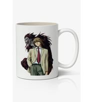 Death Note Yagami Light Beyaz Porselen Anime Kupa Bardak
