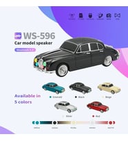 WS-596 Araba Görünümlü Kablosuz Bluetooth Hoparlör Siyah (5668)