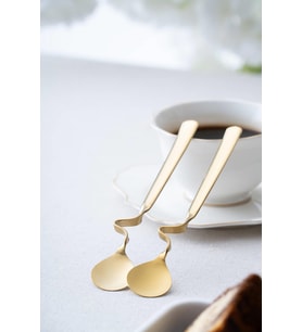 Karat Moon 2 li Kavisli Çelik Kaşık - 16 cm