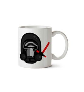 Simpler Kylo Ren Ben Solo Star Wars iki Tarafı Baskılı Kupa Bardak