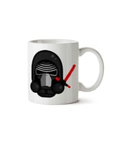 Simpler Kylo Ren Ben Solo Star Wars iki Tarafı Baskılı Kupa Bardak