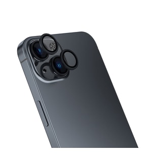 iPhone 15 CL-13 Kamera Lens Koruyucu Siyah