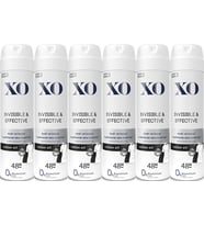 XO Deodorant 150ML Women-Kadın Invisible & Effective (6 Lı Set)