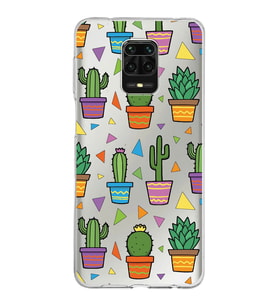PrintiFy Xiaomi Redmi Note 9 S ile Uyumlu 1mm Slim Fit Water Color 4 Baskılı Şeffaf  Kılıf