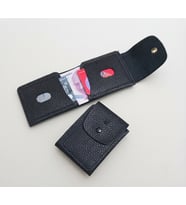 Unisex Yeni Tasarım Minimalist Model Katlanır Para Koymalı Cüzdan Ve Kredi Kartlık