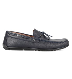 Erkek Fiyonklu Lacivert Loafer Günlük Ayakkabı