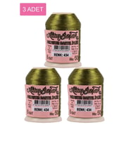 3 Adet Altınbaşak Oya ve Dantel İpi 20 gr - Royaleks - No: 434