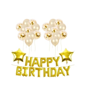 Lüks Happy Bırthday Doğum Günü Seti