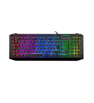 Rampage KB-R310 BROKER V2 Siyah Usb Gökkuşağı Zemin Aydınlatmalı 12800 DPI Oyuncu Klavye + Mouse Set