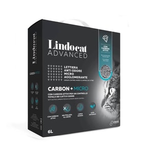 Lindocat Advanced Aktif Karbonlu Micro Ekstra Topaklanan Kedi Kumu 6L
