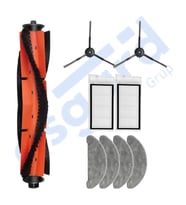 Roidmi Eve - Eve Plus Uyumlu 1 Ana Fırça 2 Yan Fırça 2 Filtre 4 Mop PKT-iasgf0000653