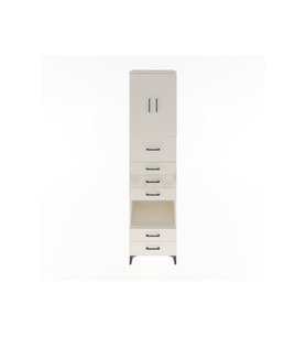 Hyperion Dolap 3 Raflı 6 Çekmeceli 2 Kapaklı 60x44x243 Aytaşı-Aytaşı