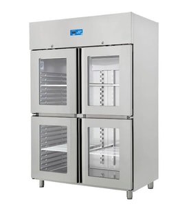 Öztiryakiler Dört Yarım Cam Kapılı Dik Tip Buzdolabı , K Tip , Gn 1200 Nmv Model, 304 Kalite