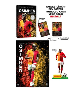 Sahanın Yıldızları Osimhen 3D Biblo Hediyeli