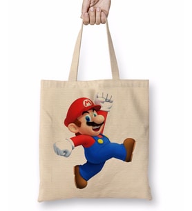 Mario 3 Bez Çanta Uzun Saplı