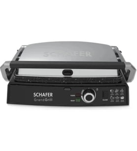 Schafer Grand Grill Tost ve Izgara Makinesii-Inox