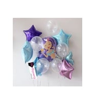DENİZ KIZI BALON DEMETİ DOĞUM GÜNÜ PARTİ SETİ SÜSÜ