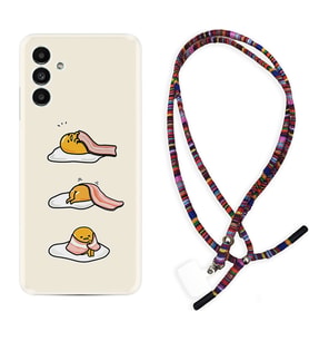 Samsung A23 A31 A32 A50 A51 A52 A53 A70 Kılıf Boyun Asklı Rasta Silikon Sweety Egg 1322