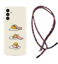 Samsung A23 A31 A32 A50 A51 A52 A53 A70 Kılıf Boyun Asklı Rasta Silikon Sweety Egg 1322