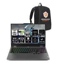 Lenovo Loq i5 12600HX RTX 3050 Gaming Laptop 96GB RAM 4TB SSD 15.6" FHD 144Hz Win11 Pro + Per4 Çanta 83GS00PCTRP420