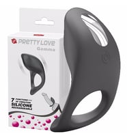 Pretty Love Gemma 7 Mod Şarjlı Titreşimli Penis Halkası BI-210162 GG1-PH231