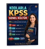 KODLARLA KPSS GENEL KÜLTÜR – 150 DERSTE TAM HAZIRLIK