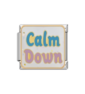 Sakin Ol (Calm Down) Çelik İtalyan Charm