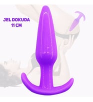 Agorshop  Alıştırıcı Tıkaç Jel Dildo Yumuşak 11 cm  Penis AF4150-1