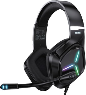 Vertux Oyuncu Kulaklık Stereo 7.1 Surround Kablolu Kulaküstü - Vertux Blitz (Siyah) (Çok Renkli)