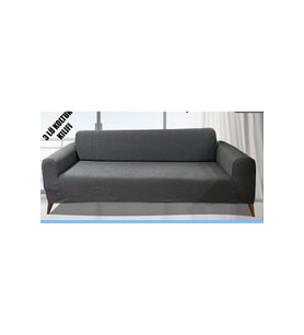Mandaş Bohem Streç Maxi Çekyat Örtüsü Geniş Kullanım Alanlı K Gri 3+3