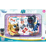 KS Games 12 Parça Puppy Dog Pals Frame Puzzle