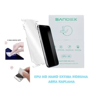 Apple İphone 17 Full Nano Arka Kaplama Esnek ULTRA İnce - SANDEX - EPU HD