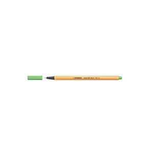 Stabilo Keçe Uçlu İnce Kalem 88 Point 0.4 MM Fosforlu Yeşil 88/033 (10 Lu Paket) (Karışık)