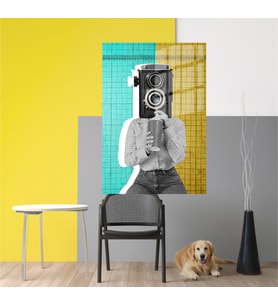 Miyrem-PopArt Design Cam Tablo-Model: 1244