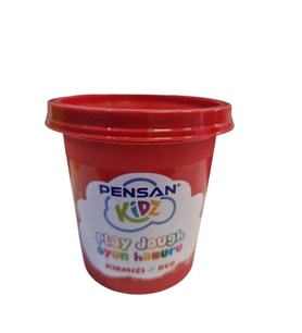 PENSAN PE10003 TEK RENK OYUN HAMURU 150 GR. - KIRMIZI