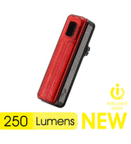 Moon HELIX MAX 250 Lümen USB Arka Lamba (Siyah)