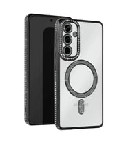 Samsung Galaxy S25 Edge Joke Simli Magneticsafe Kılıf - Siyah