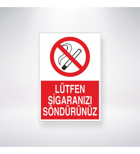 Lütfen Sigaranızı Söndürünüz