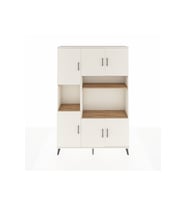 Arges Dolap 9 Raflı 6 Kapaklı 132x30x195 Aytaşı-Aytaşı/Çam