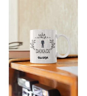 Yılın En İyi Damadı Kupa Bardak (Beyaz)
