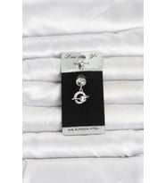 316L Cerrahi Çelik Sallantılı Yıldız Model Göbek Piercing TJ-PR1377