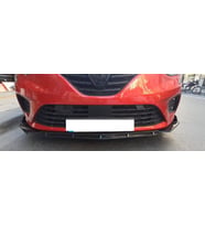 Renault Clio 5 Ön Tampon Eki Custom Ön Lip 3 Parça Vakum Üründür (Renksiz)