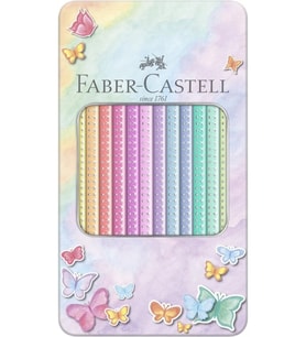 Faber-Castell Parlak Pastel Renkli 12'li Boya Kalemi