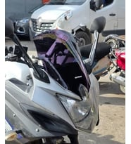 MOTOCAM Yamaha XJ6 Diversion Ön Cam 2009-2016 Model 36cm Siyah Renkli 4mm